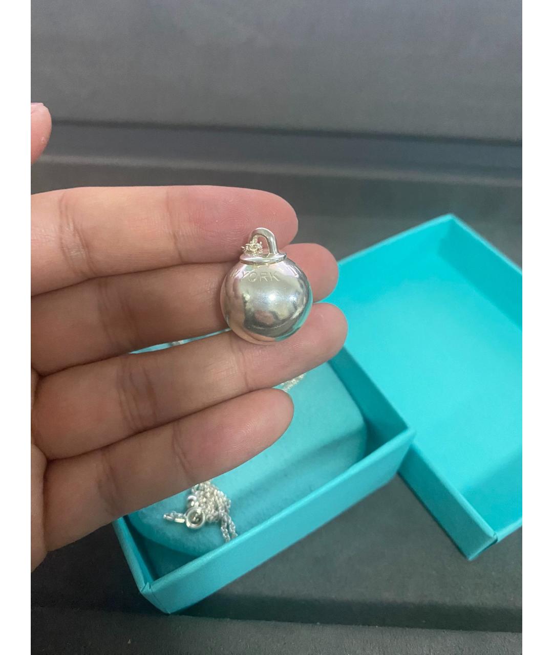 TIFFANY&CO Серебряная серебряная подвеска, фото 2