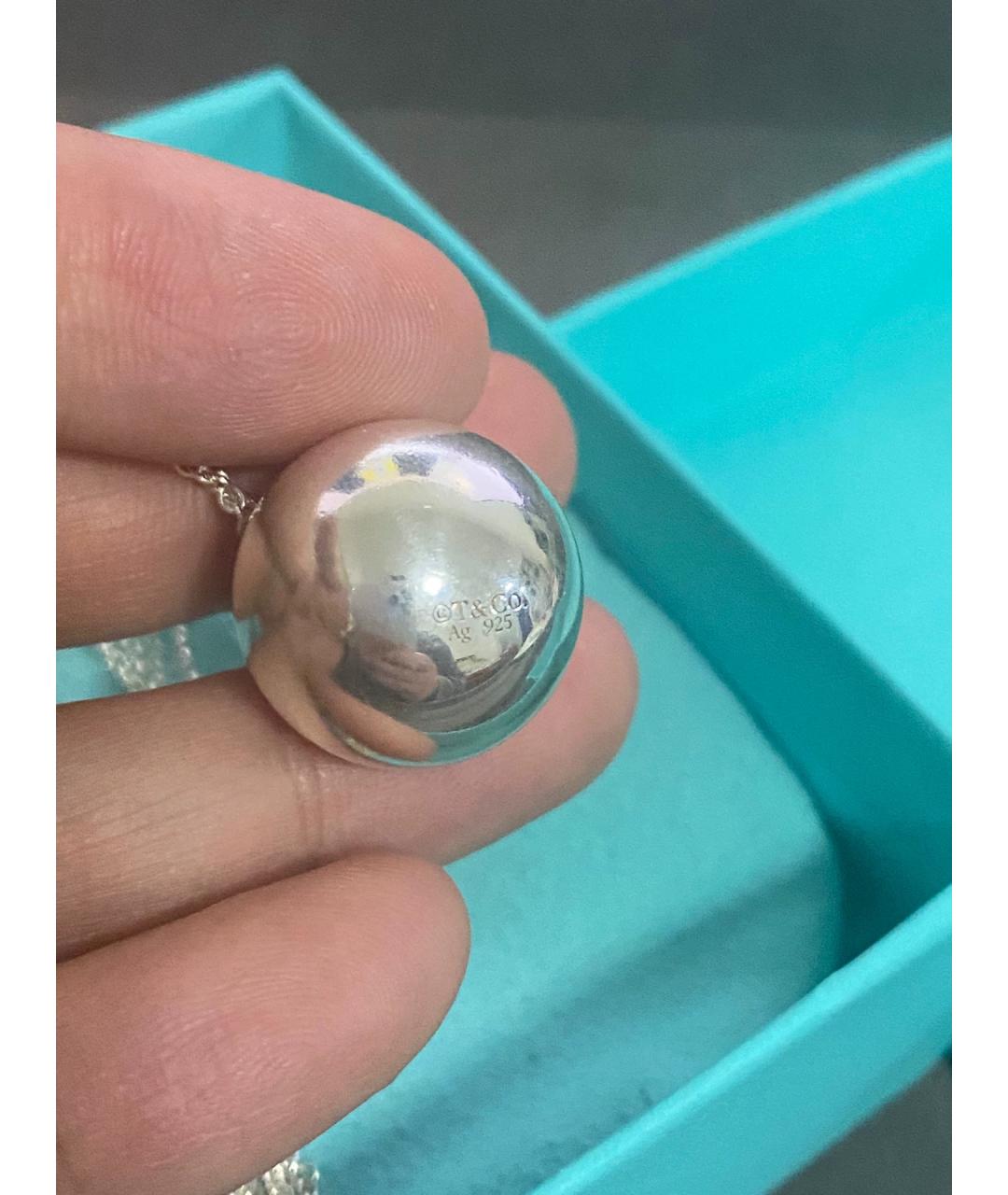 TIFFANY&CO Серебряная серебряная подвеска, фото 4