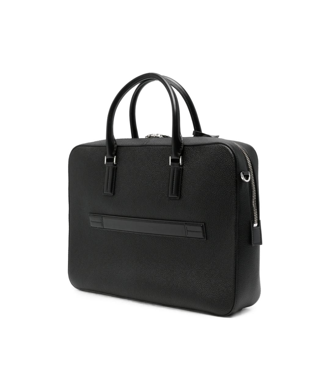 TOM FORD Черный кожаный портфель, фото 4