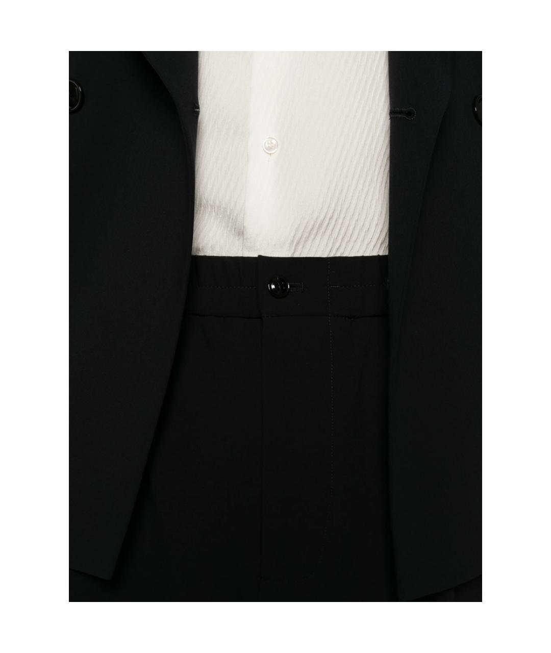 GIORGIO ARMANI Черный классический костюм, фото 2