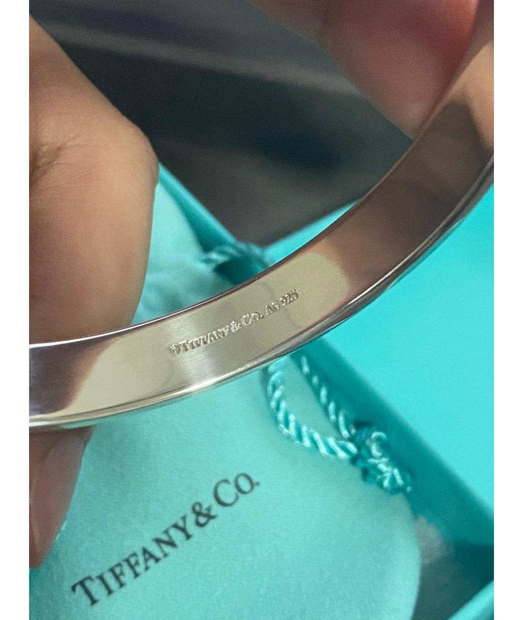 TIFFANY&CO Серебряный серебряный браслет, фото 6