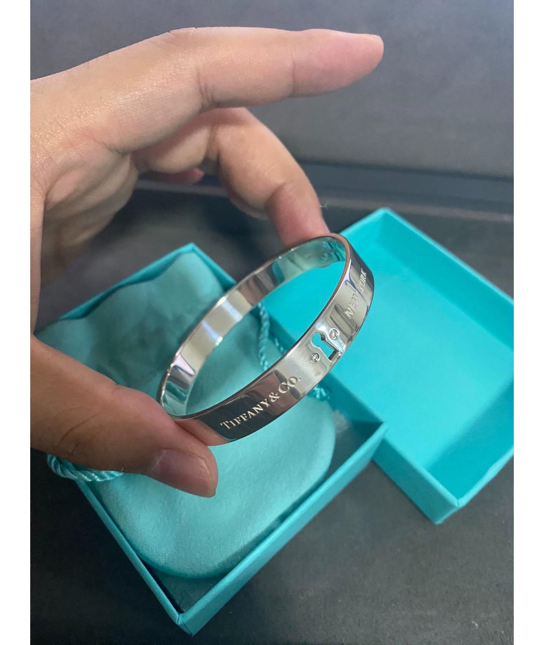 TIFFANY&CO Серебряный серебряный браслет, фото 2