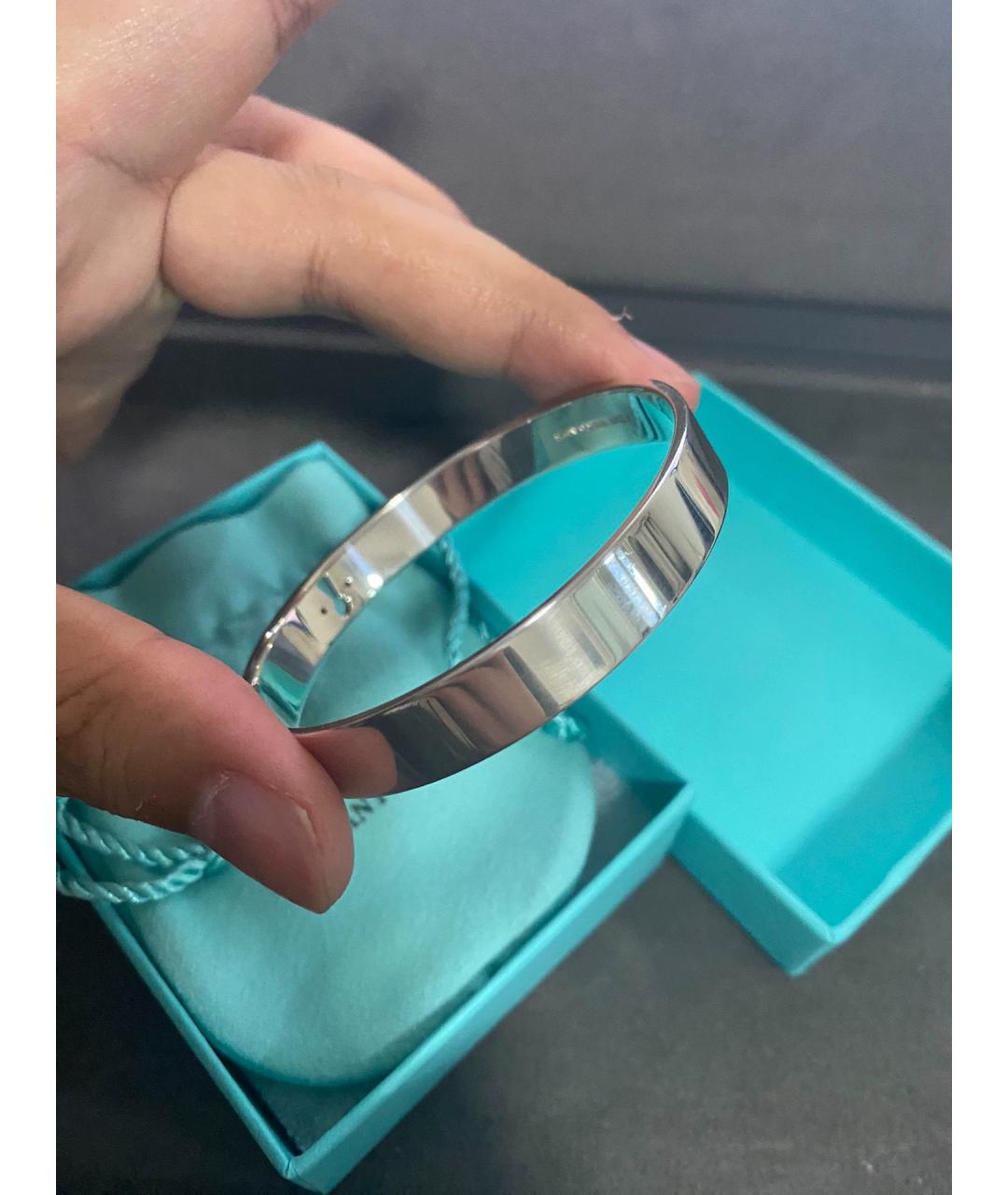 TIFFANY&CO Серебряный серебряный браслет, фото 4
