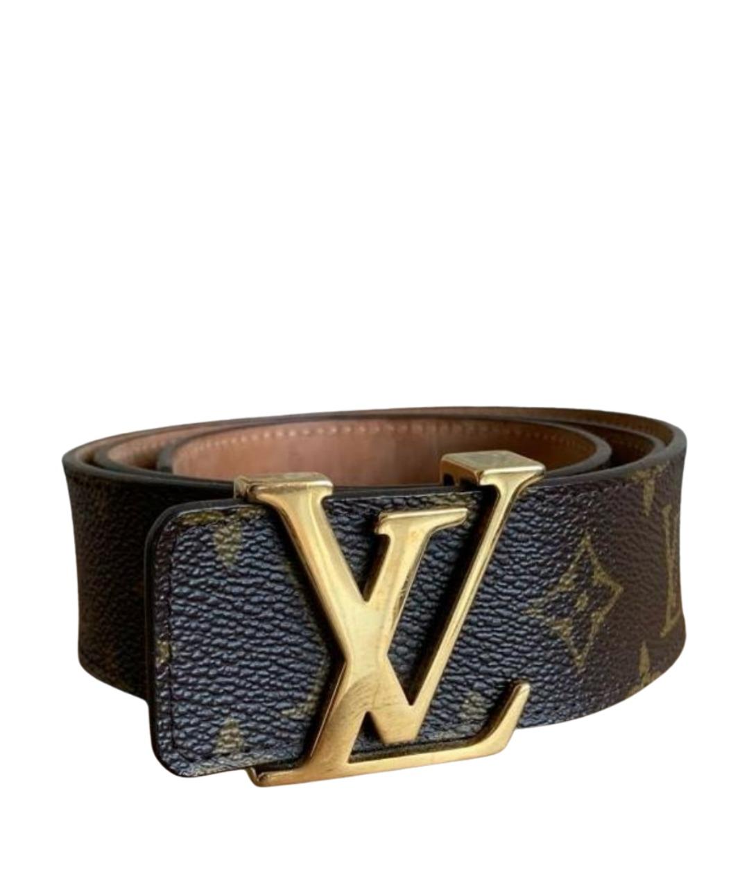 LOUIS VUITTON Коричневый ремень, фото 1