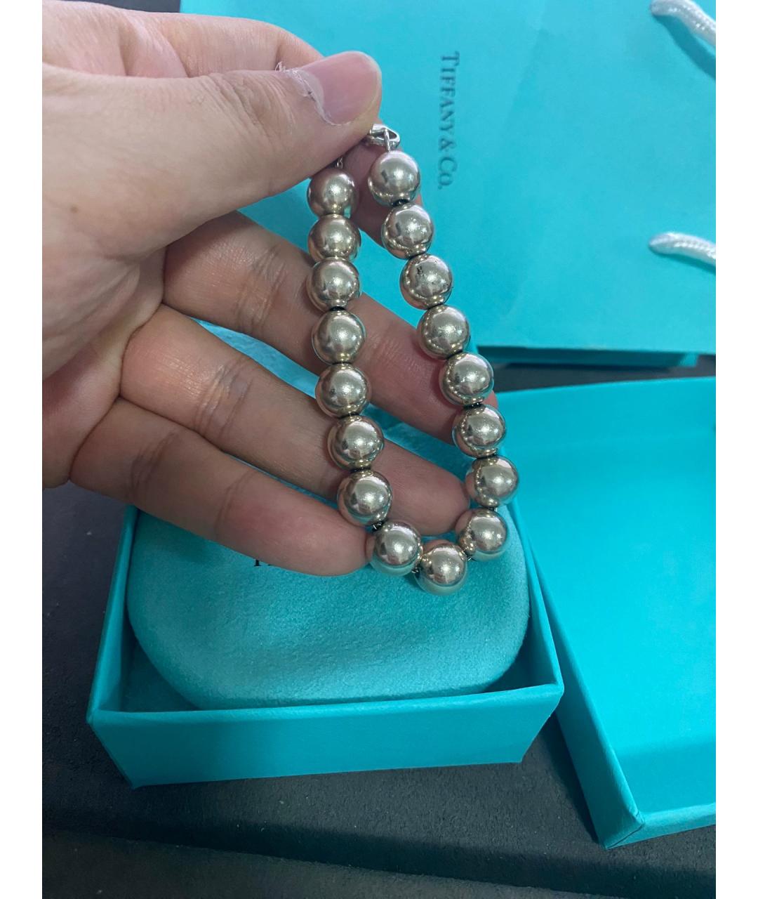 TIFFANY&CO Серебряный серебряный браслет, фото 7
