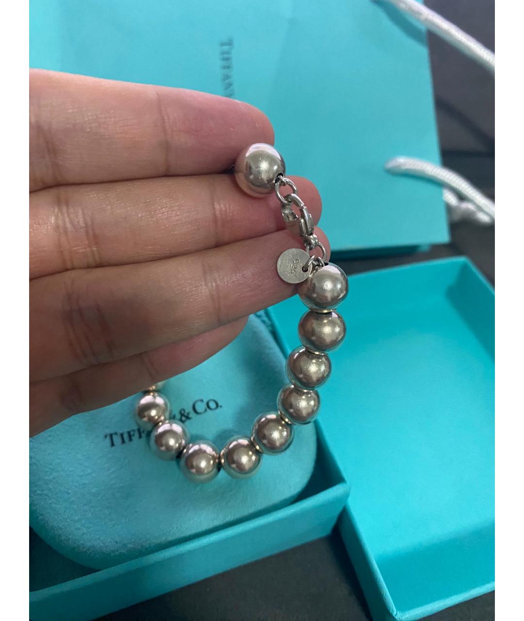 TIFFANY&CO Серебряный серебряный браслет, фото 5