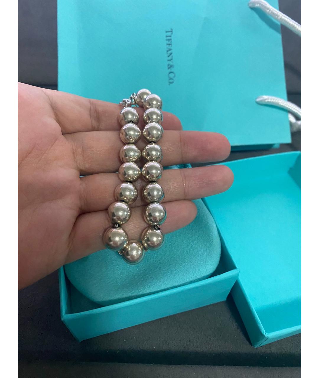 TIFFANY&CO Серебряный серебряный браслет, фото 3