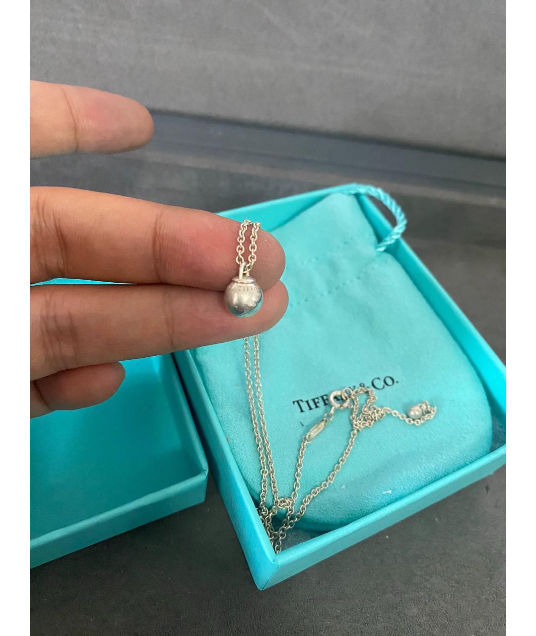 TIFFANY&CO Серебряная серебряная подвеска, фото 3