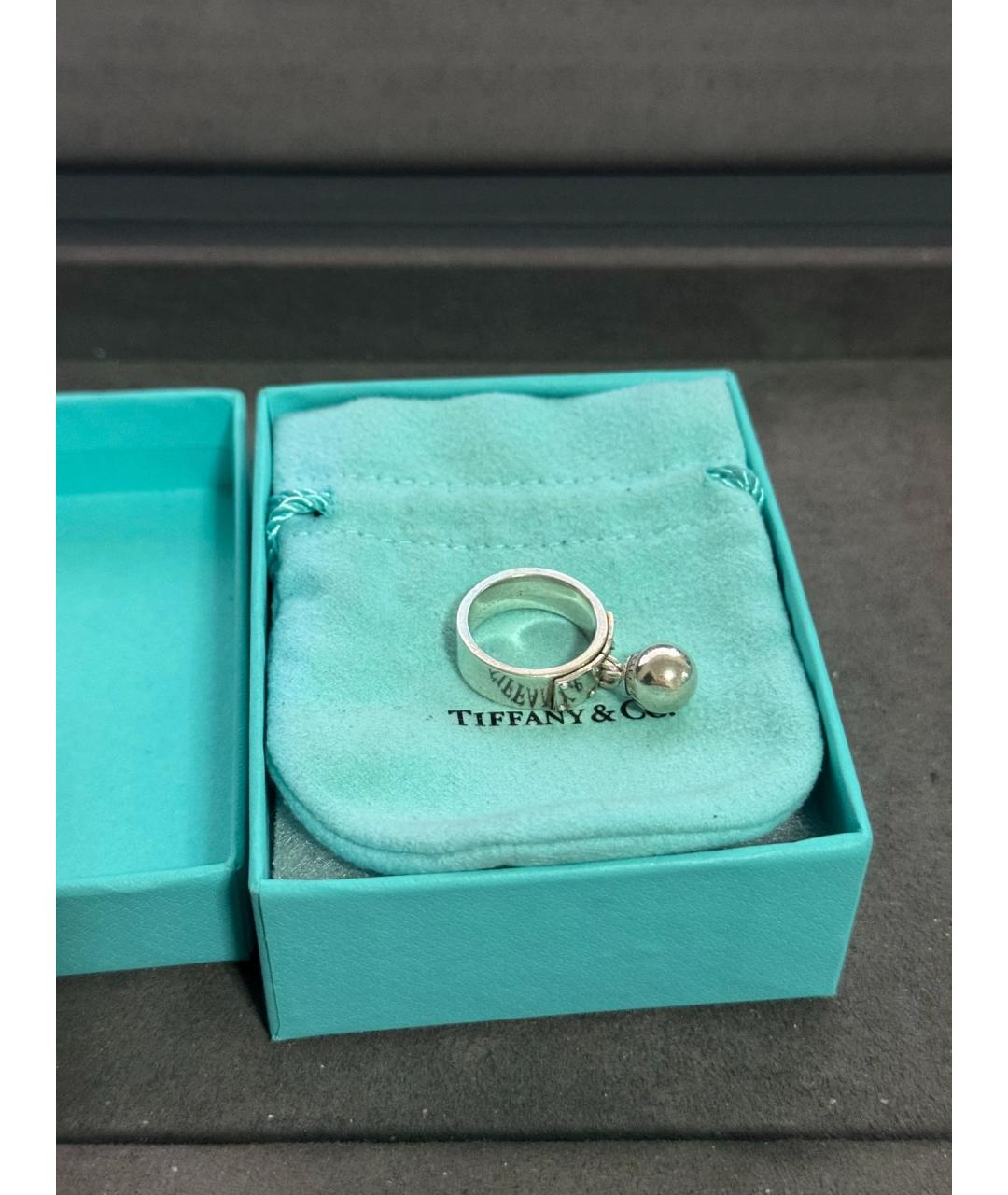 TIFFANY&CO Серебряное серебряное кольцо, фото 7