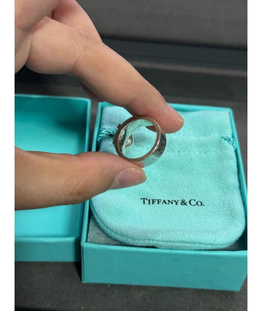 TIFFANY&CO Серебряное серебряное кольцо, фото 4