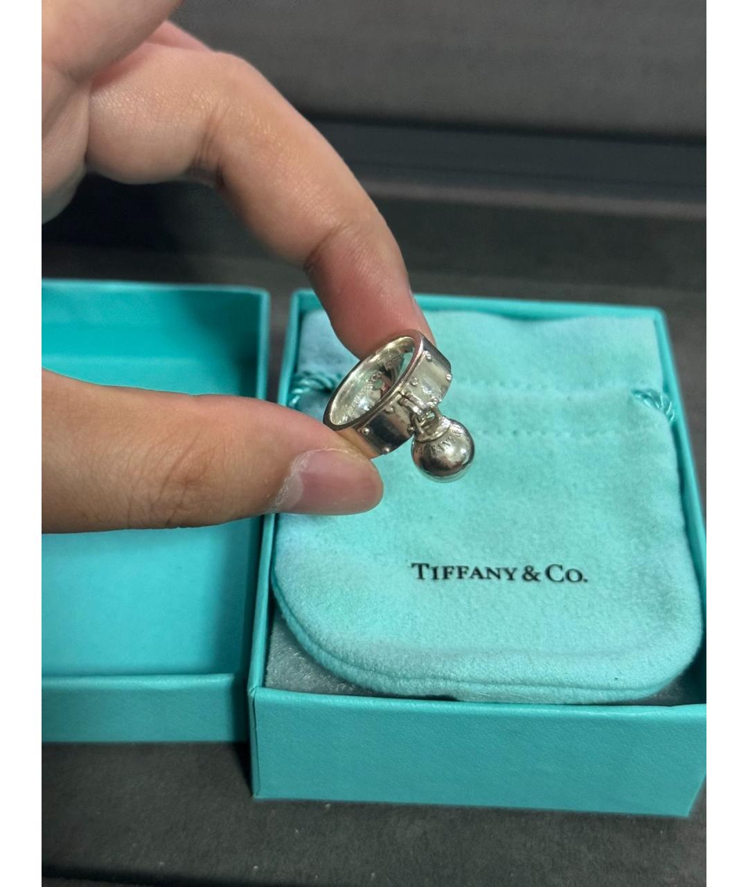 TIFFANY&CO Серебряное серебряное кольцо, фото 2