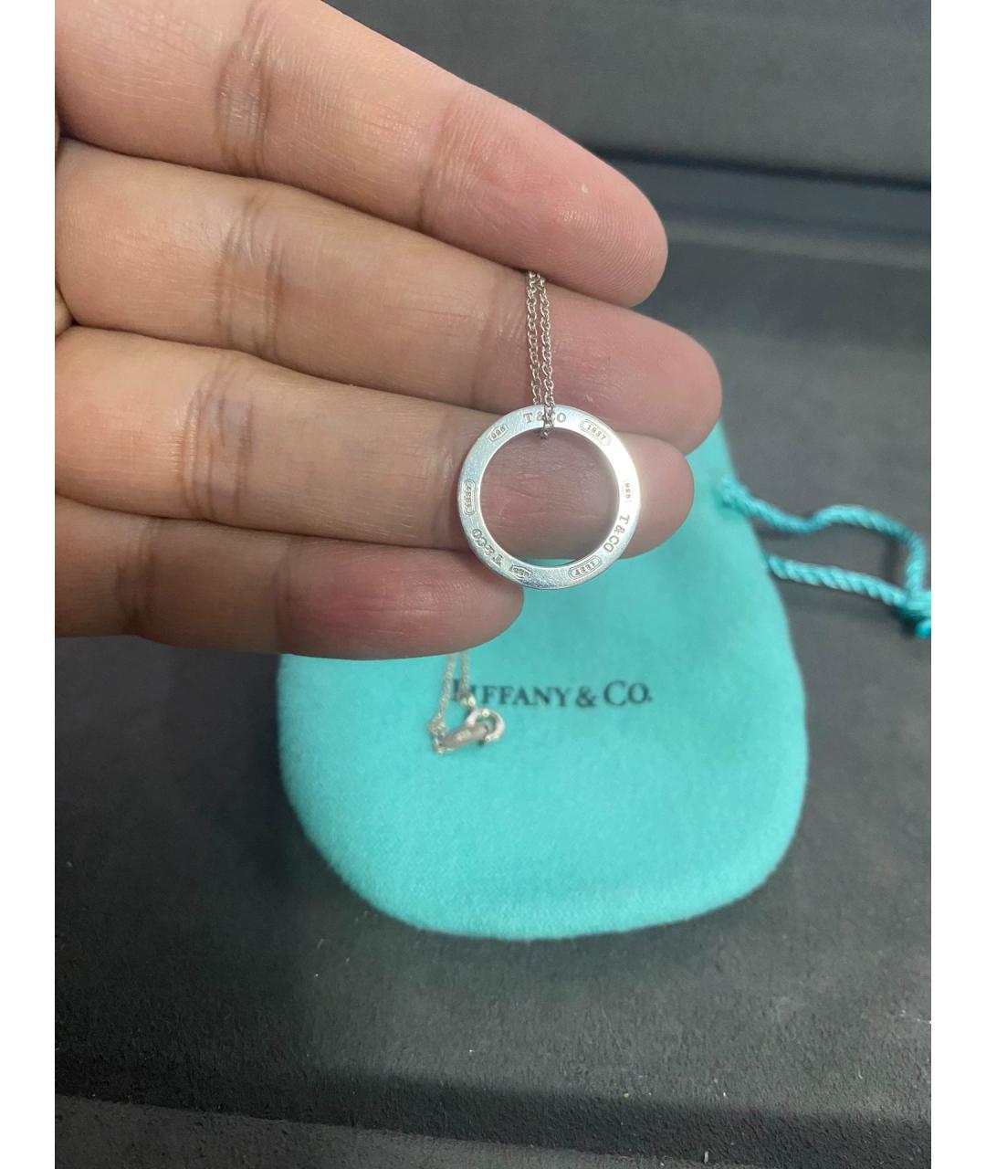 TIFFANY&CO Серебряная серебряная подвеска, фото 6