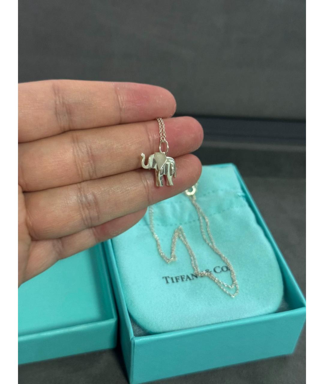 TIFFANY&CO Серебряная серебряная подвеска, фото 2