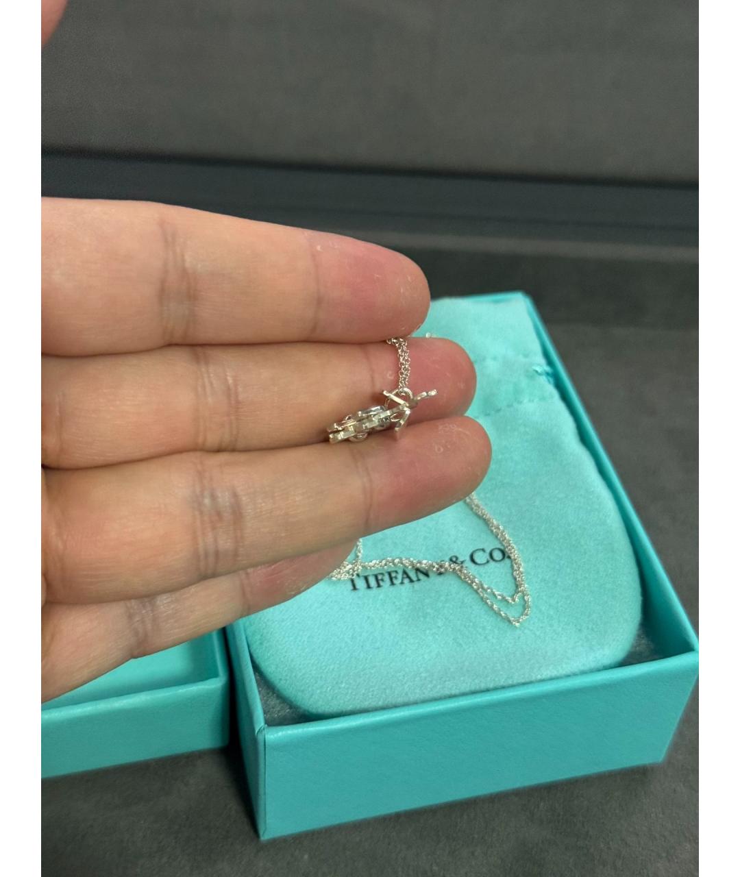 TIFFANY&CO Серебряная серебряная подвеска, фото 4