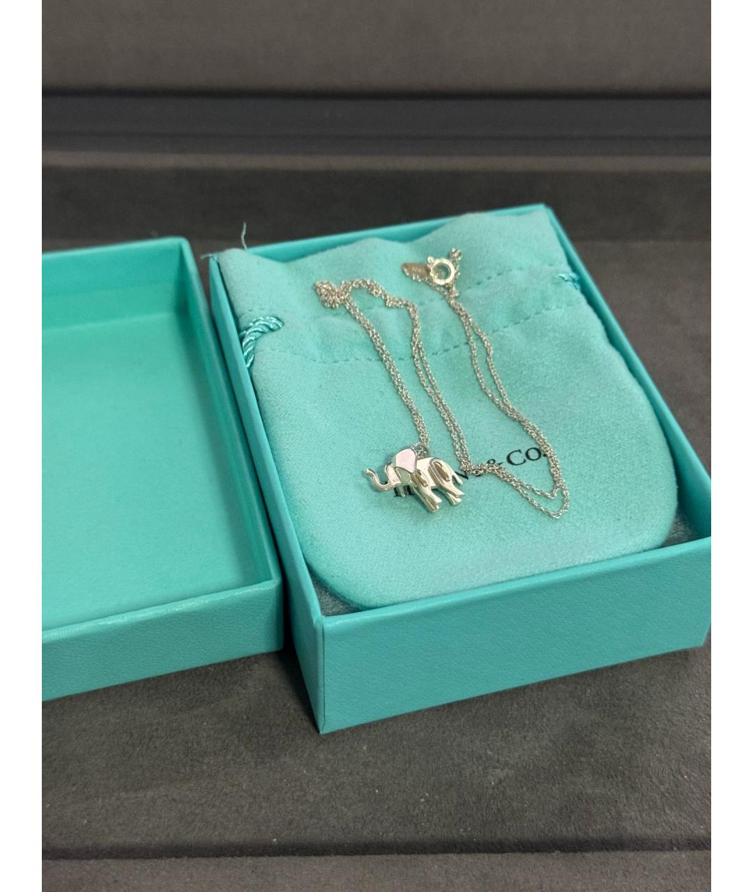 TIFFANY&CO Серебряная серебряная подвеска, фото 6