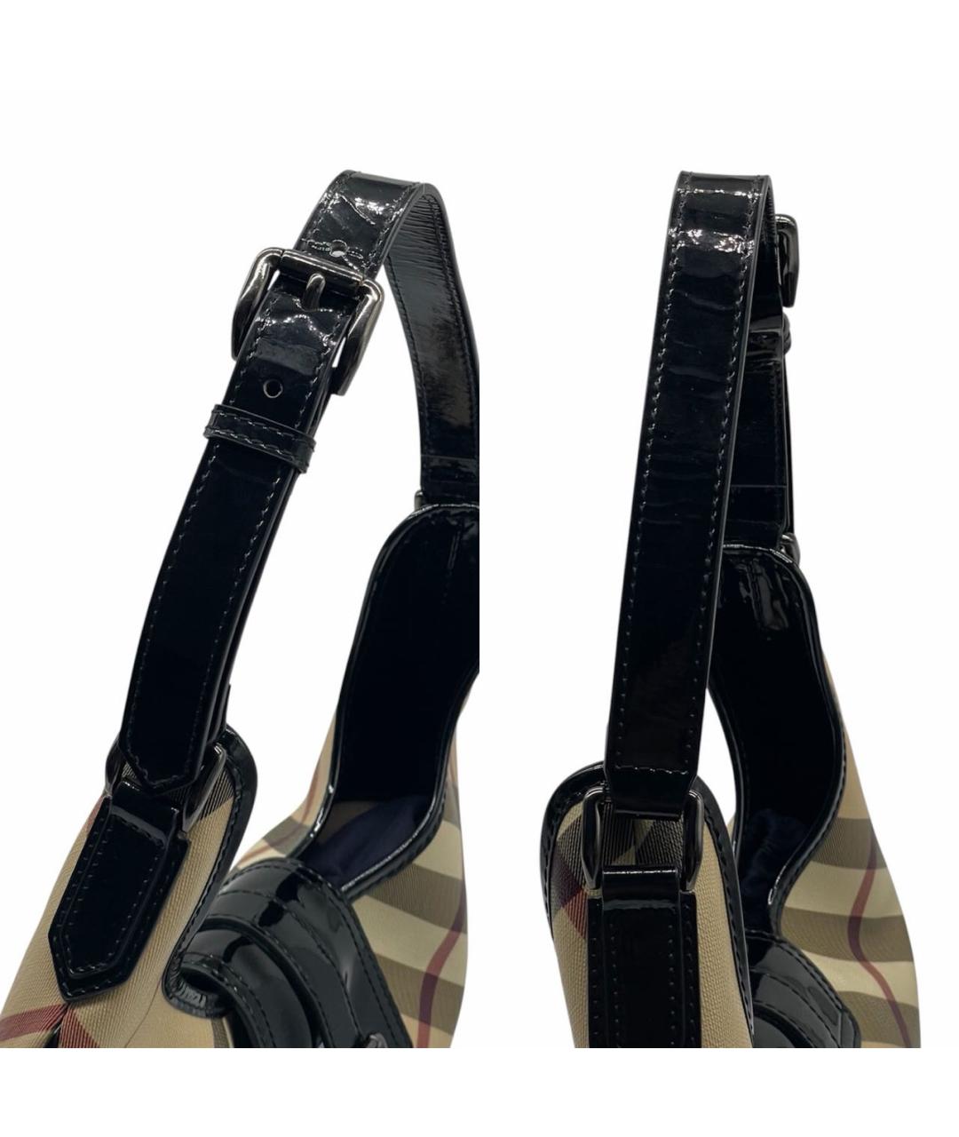 BURBERRY Мульти сумка тоут из канвы, фото 4