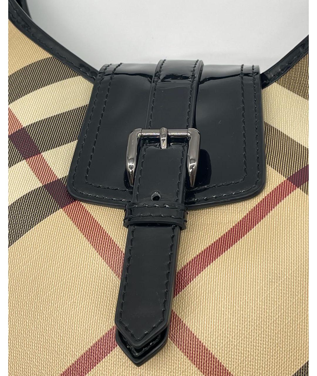 BURBERRY Мульти сумка тоут из канвы, фото 8