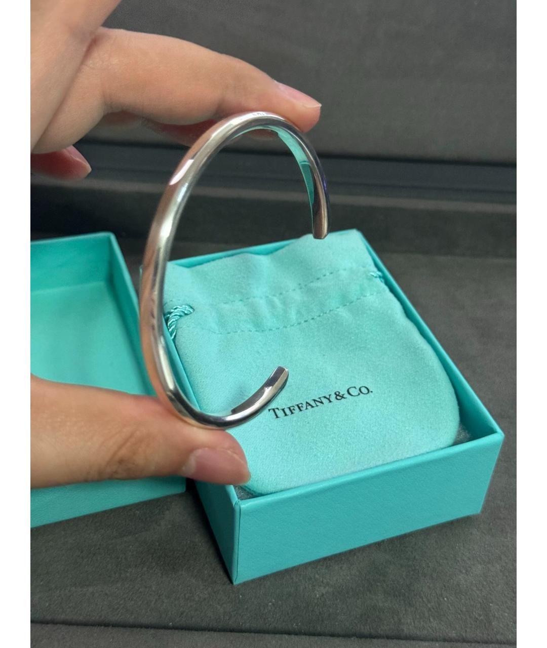 TIFFANY&CO Серебряный серебряный браслет, фото 4