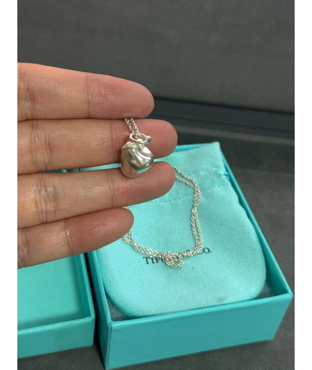 TIFFANY&CO Серебряная серебряная подвеска, фото 2