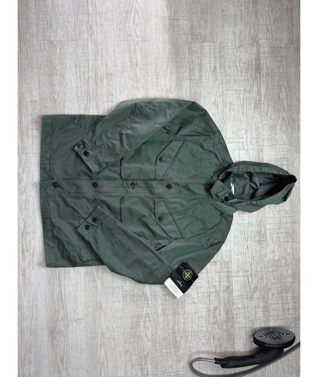 STONE ISLAND Зеленая парка, фото 9