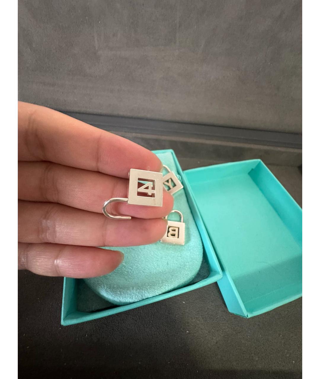 TIFFANY&CO Серебряная серебряная подвеска, фото 4