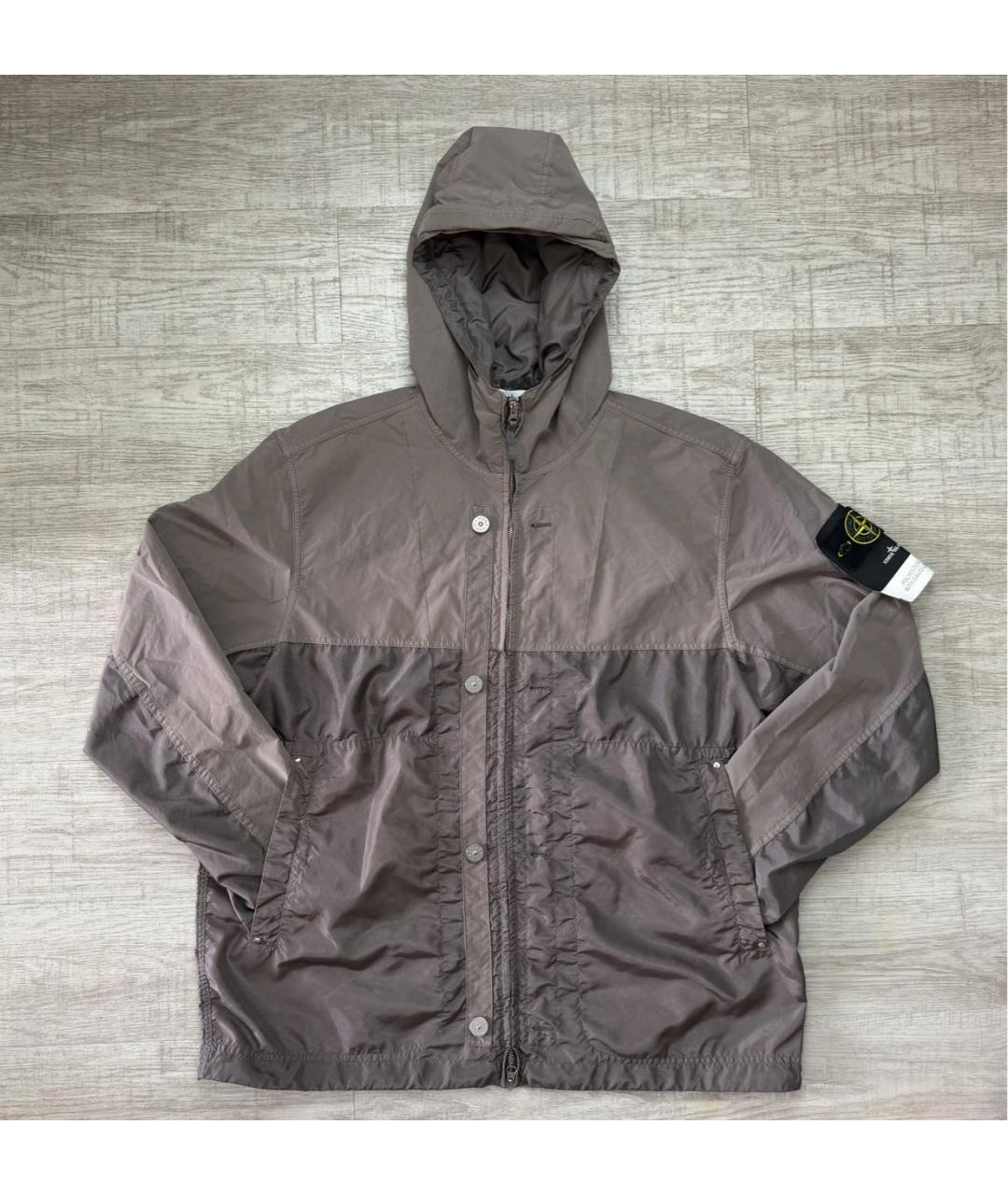 STONE ISLAND Коричневая куртка, фото 2