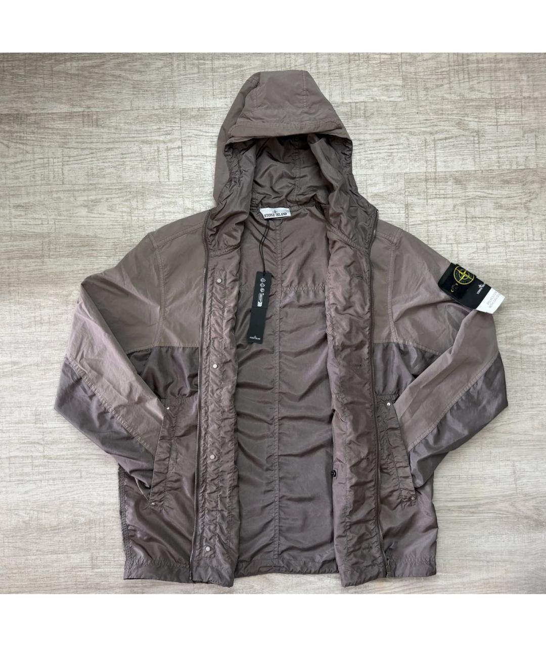STONE ISLAND Коричневая куртка, фото 3