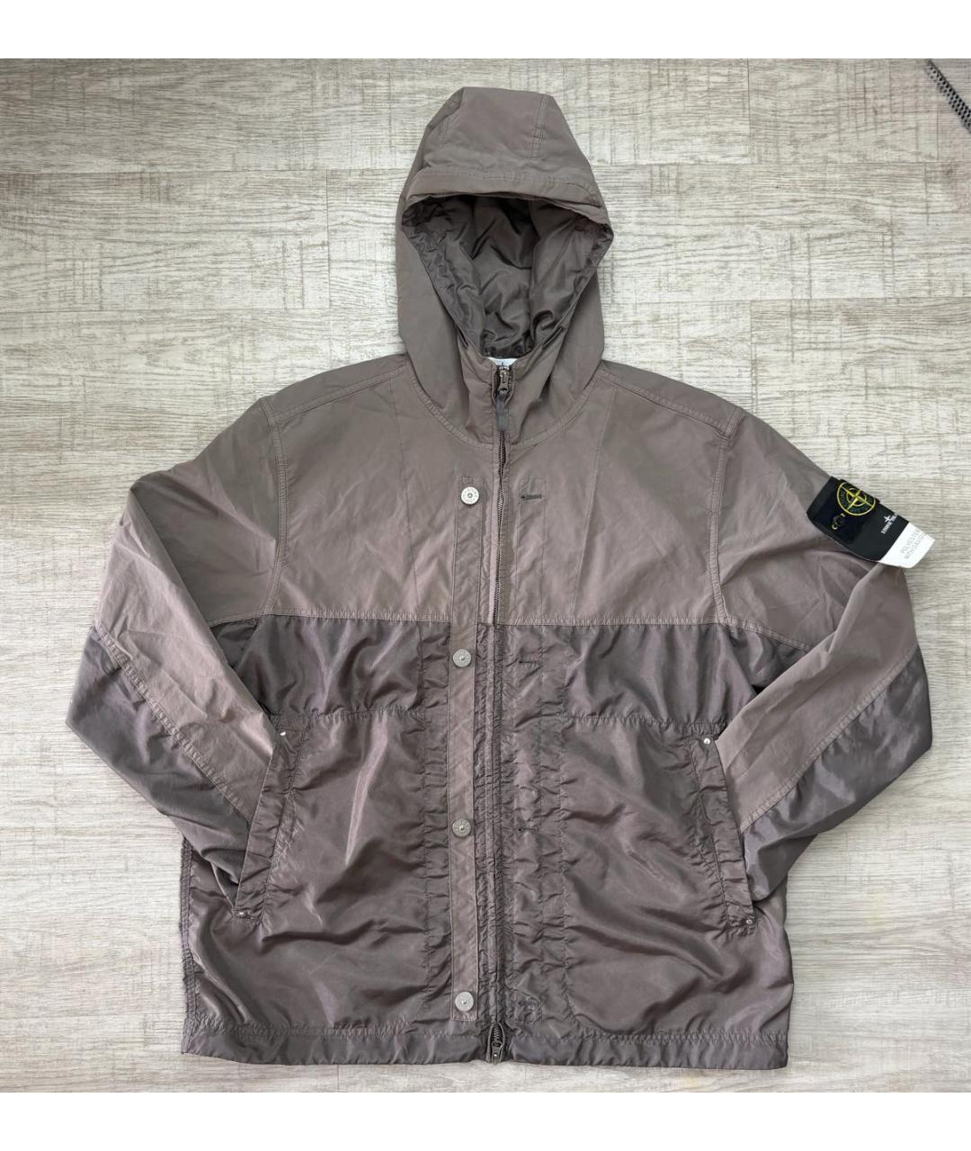 STONE ISLAND Коричневая куртка, фото 9