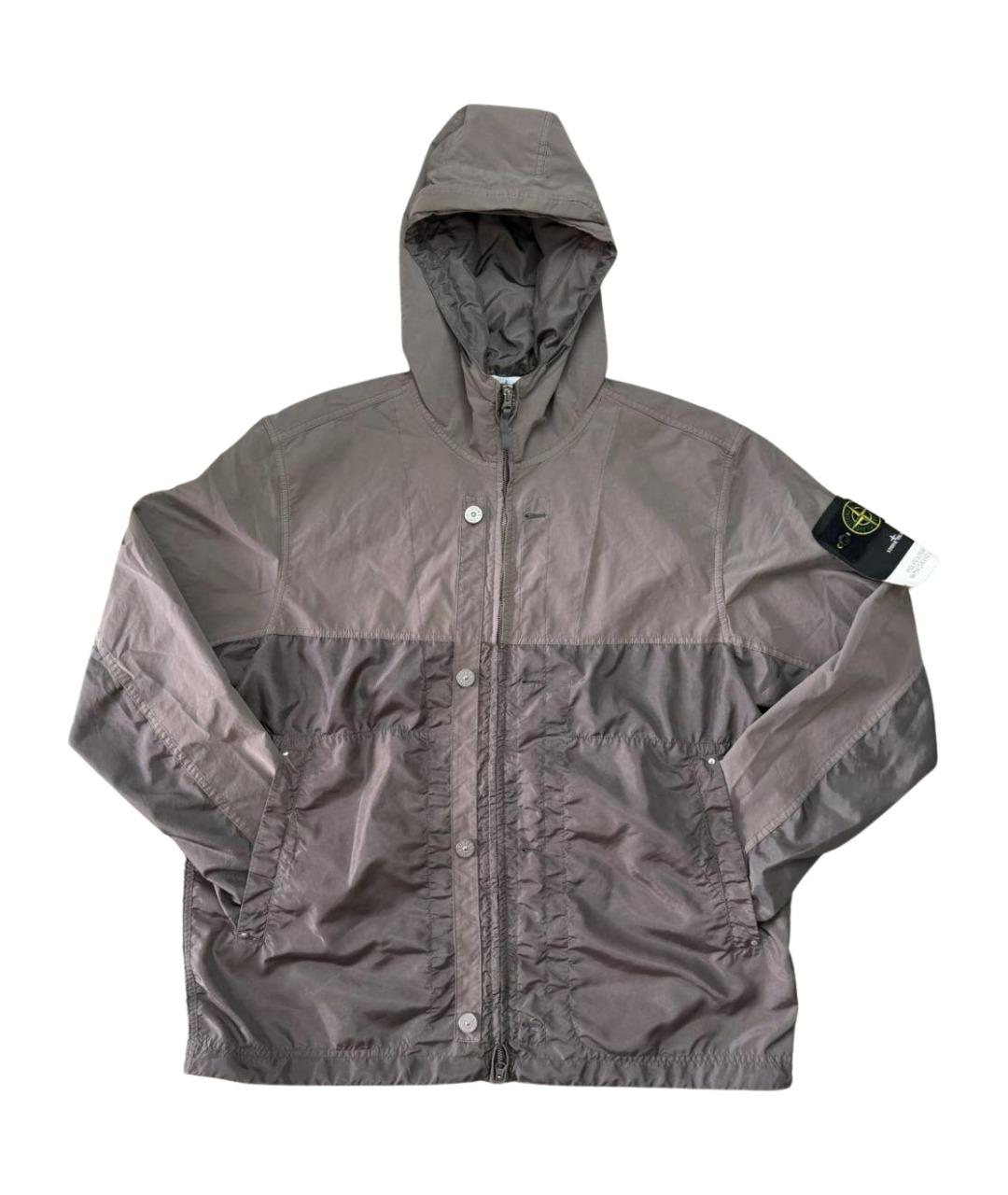 STONE ISLAND Коричневая куртка, фото 1