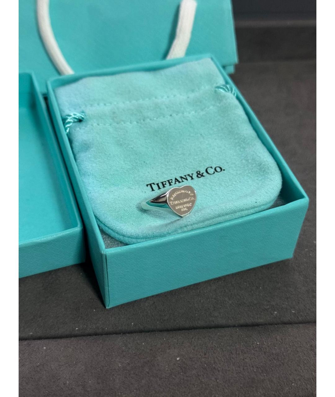 TIFFANY&CO Серебряное серебряное кольцо, фото 9