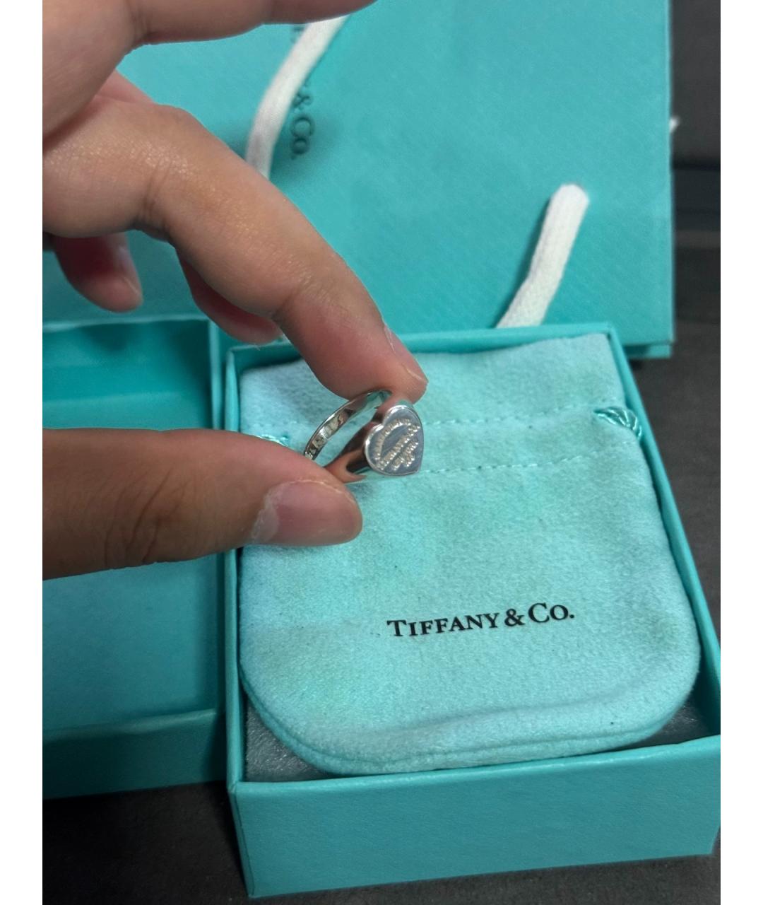 TIFFANY&CO Серебряное серебряное кольцо, фото 3