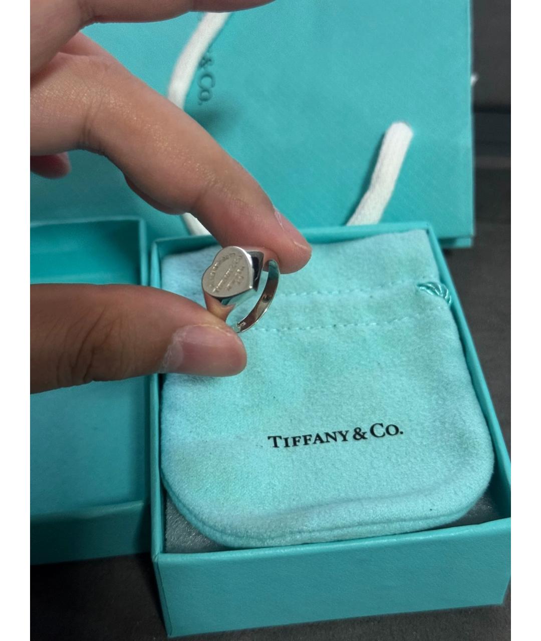 TIFFANY&CO Серебряное серебряное кольцо, фото 4