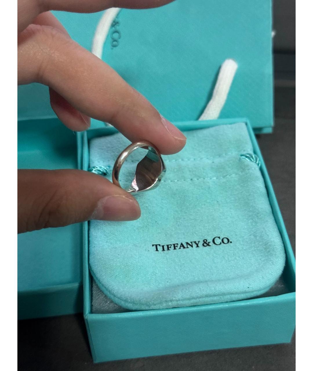 TIFFANY&CO Серебряное серебряное кольцо, фото 6