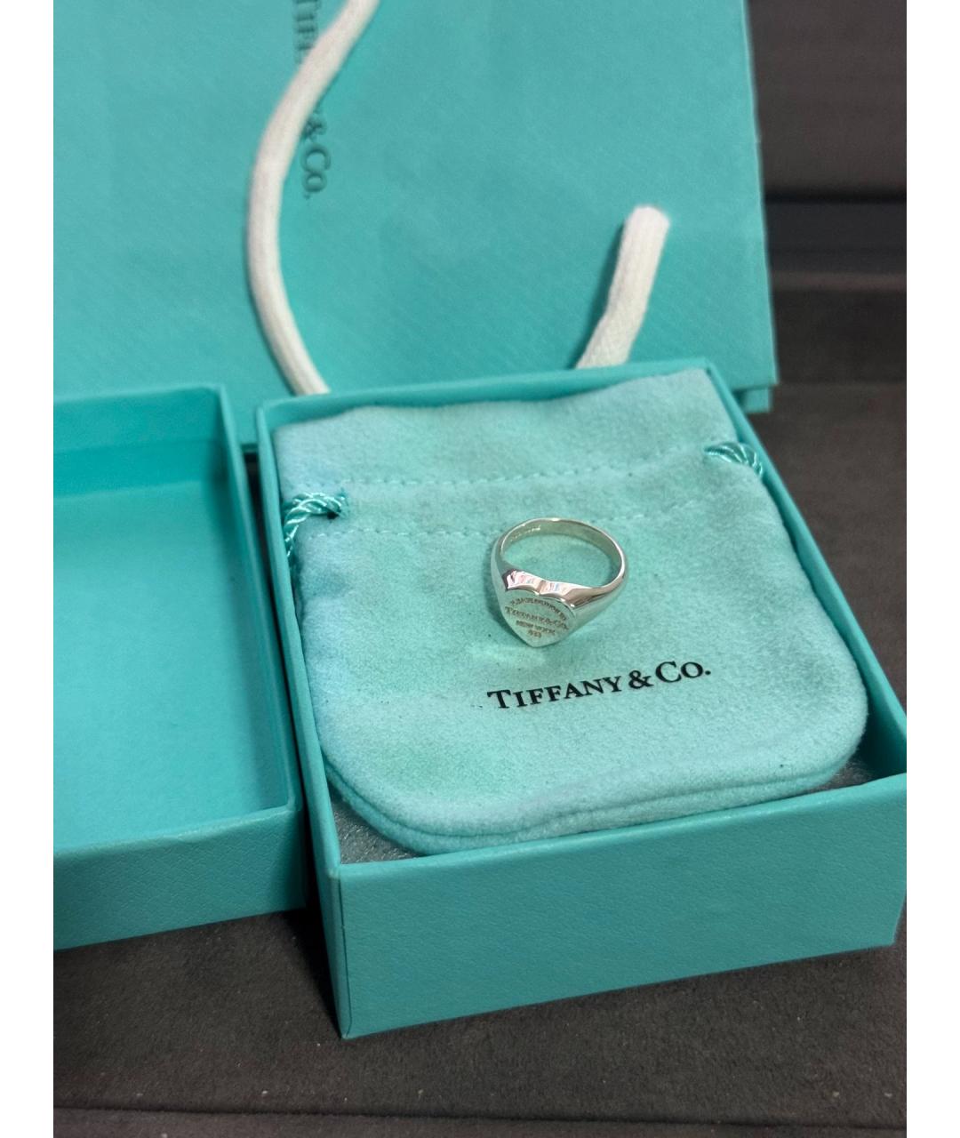 TIFFANY&CO Серебряное серебряное кольцо, фото 2