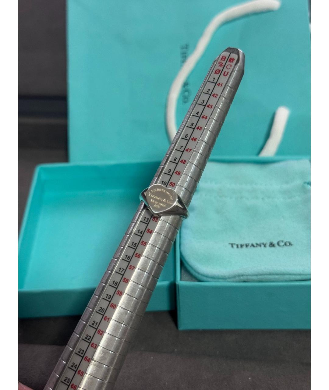 TIFFANY&CO Серебряное серебряное кольцо, фото 8