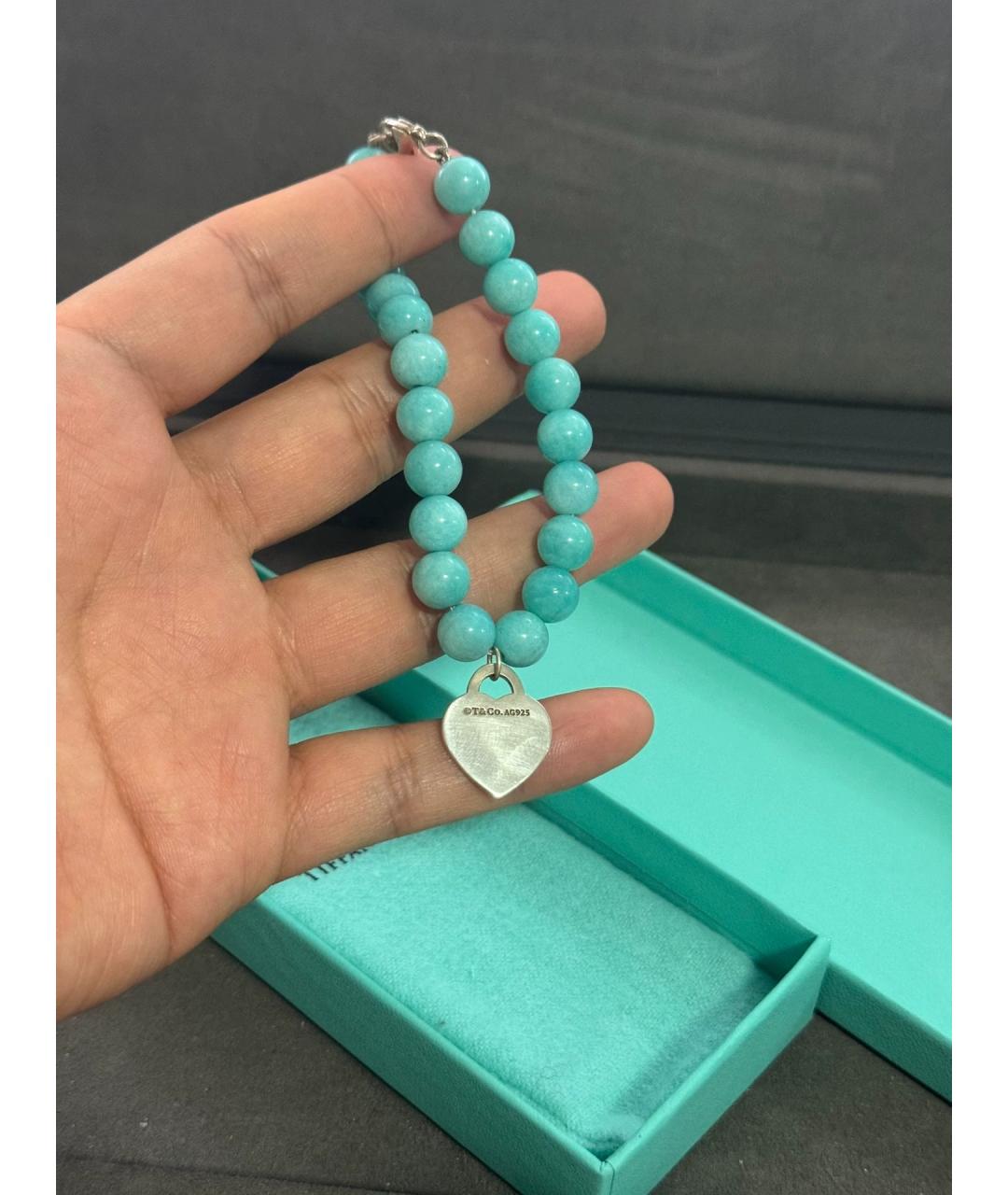 TIFFANY&CO Бирюзовый браслет, фото 6