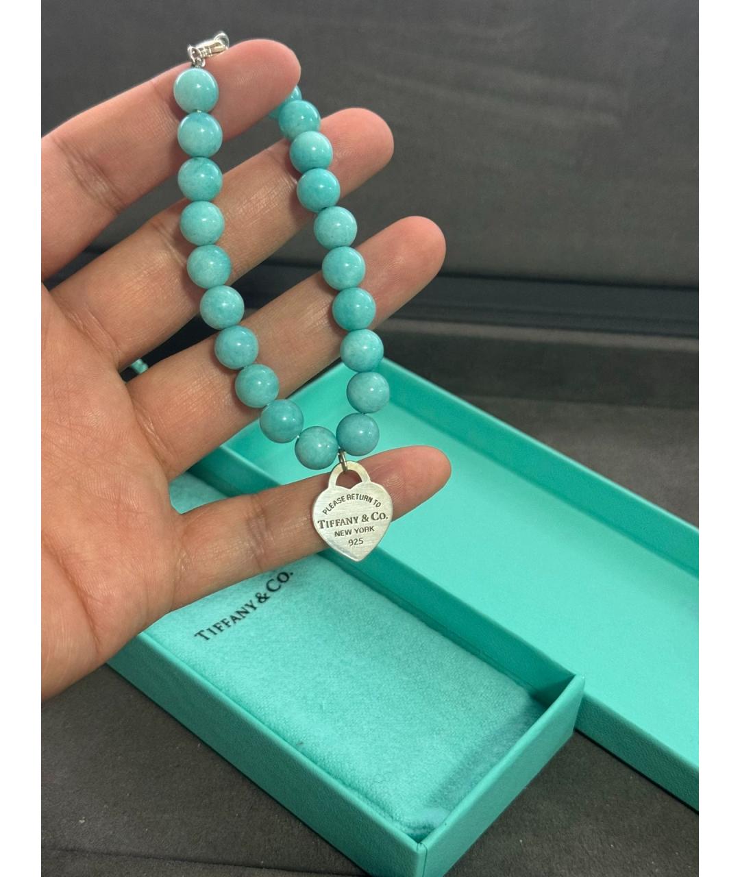 TIFFANY&CO Бирюзовый браслет, фото 5