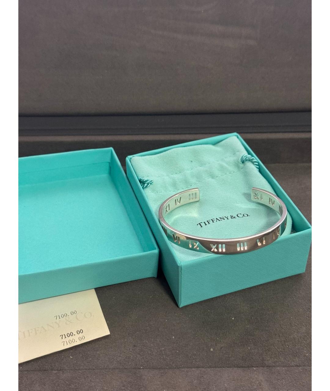 TIFFANY&CO Серебряный серебряный браслет, фото 8