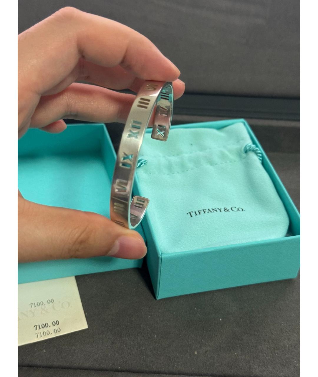 TIFFANY&CO Серебряный серебряный браслет, фото 3