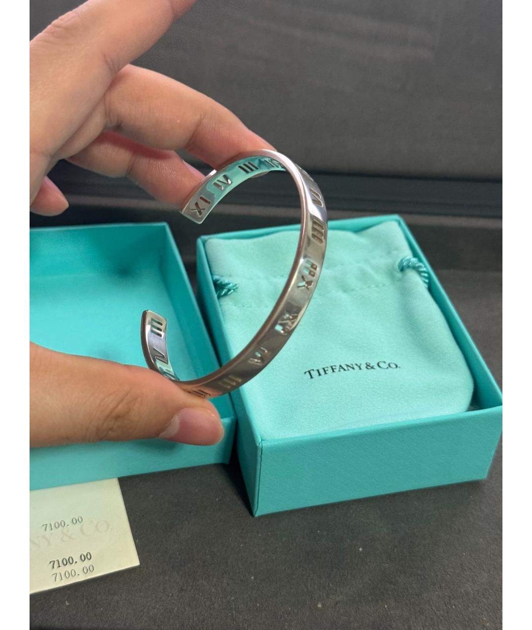 TIFFANY&CO Серебряный серебряный браслет, фото 2