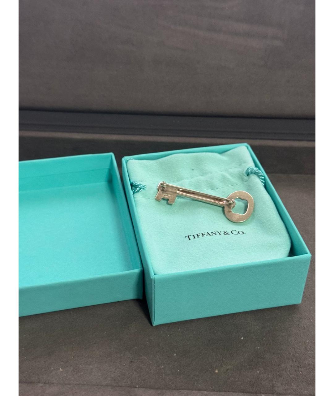 TIFFANY&CO Золотая серебряная брошь, фото 2