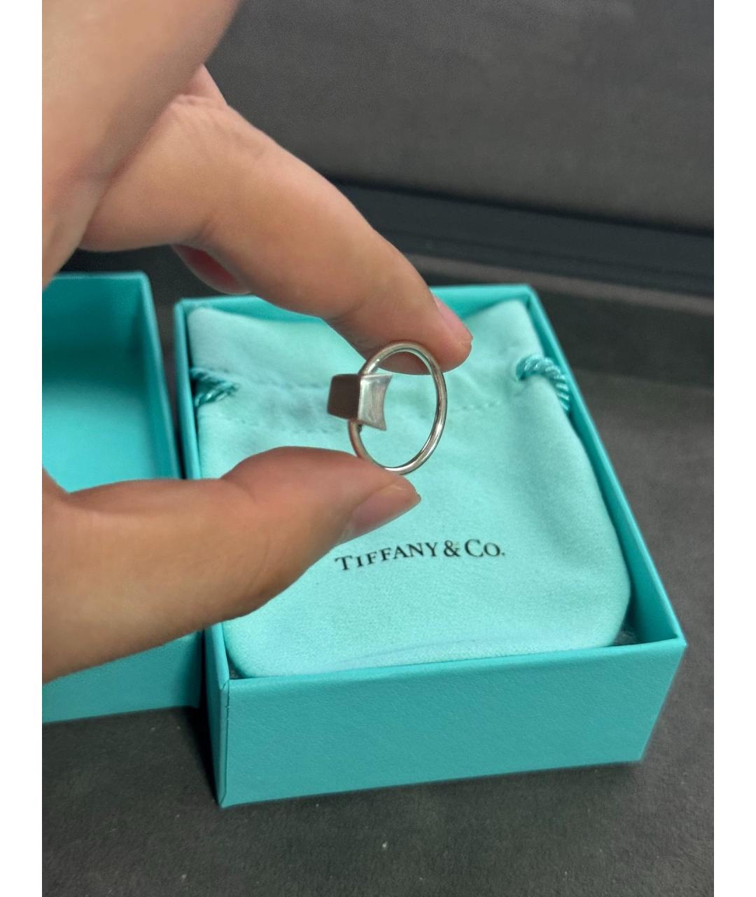 TIFFANY&CO Серебряное серебряное кольцо, фото 3