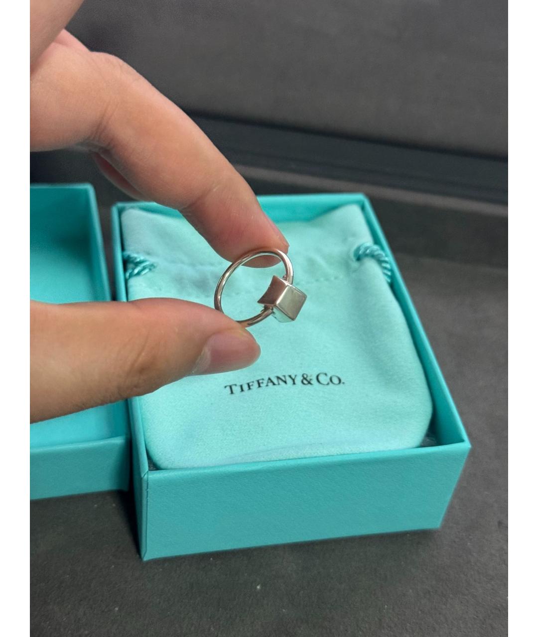 TIFFANY&CO Серебряное серебряное кольцо, фото 2