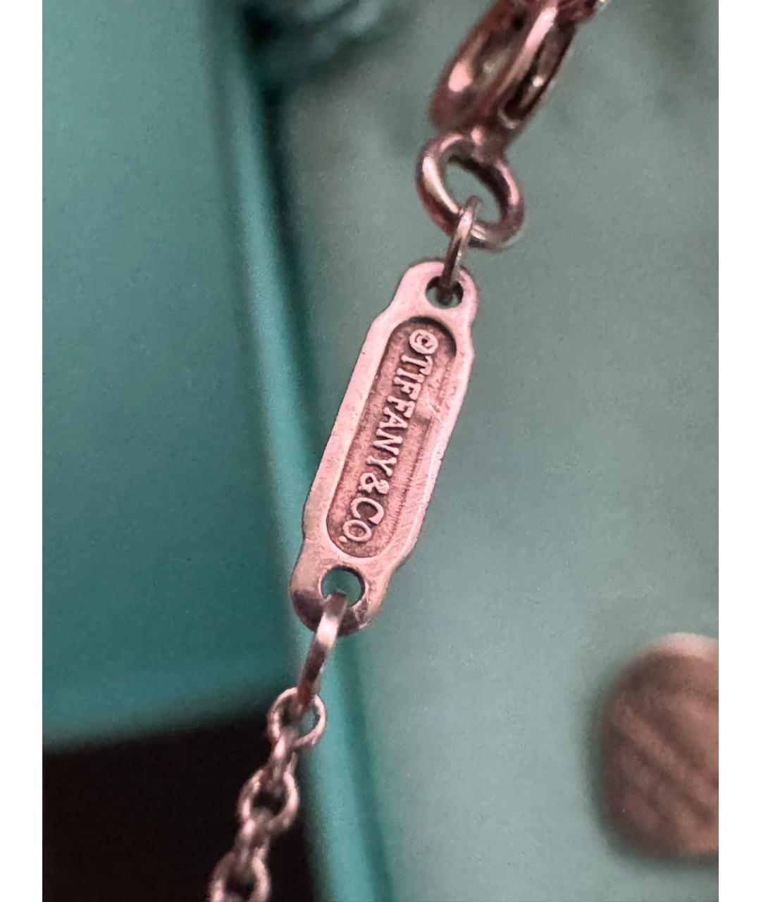 TIFFANY&CO Розовый серебряный кулон, фото 5