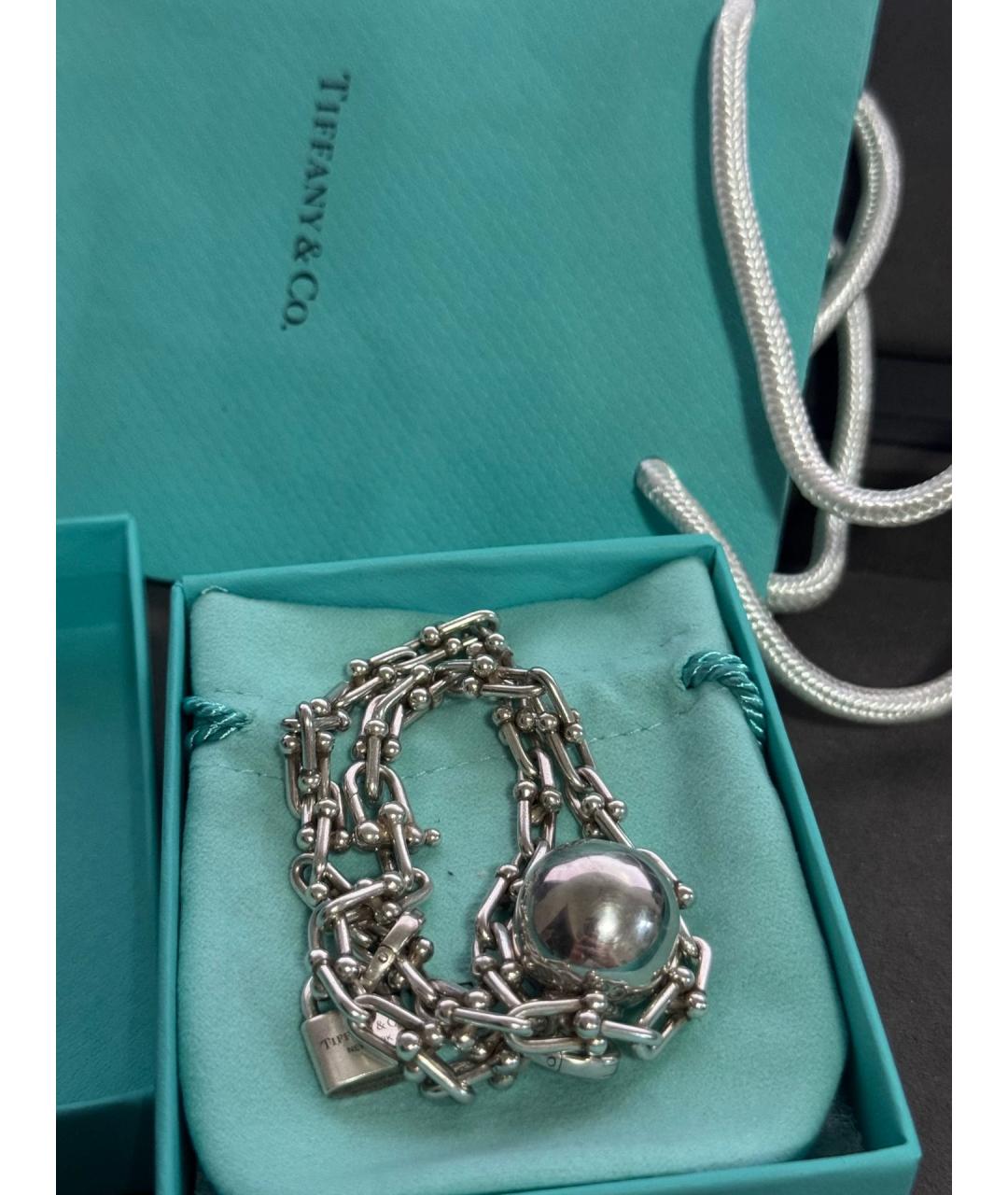 TIFFANY&CO Серебряный серебряный браслет, фото 3