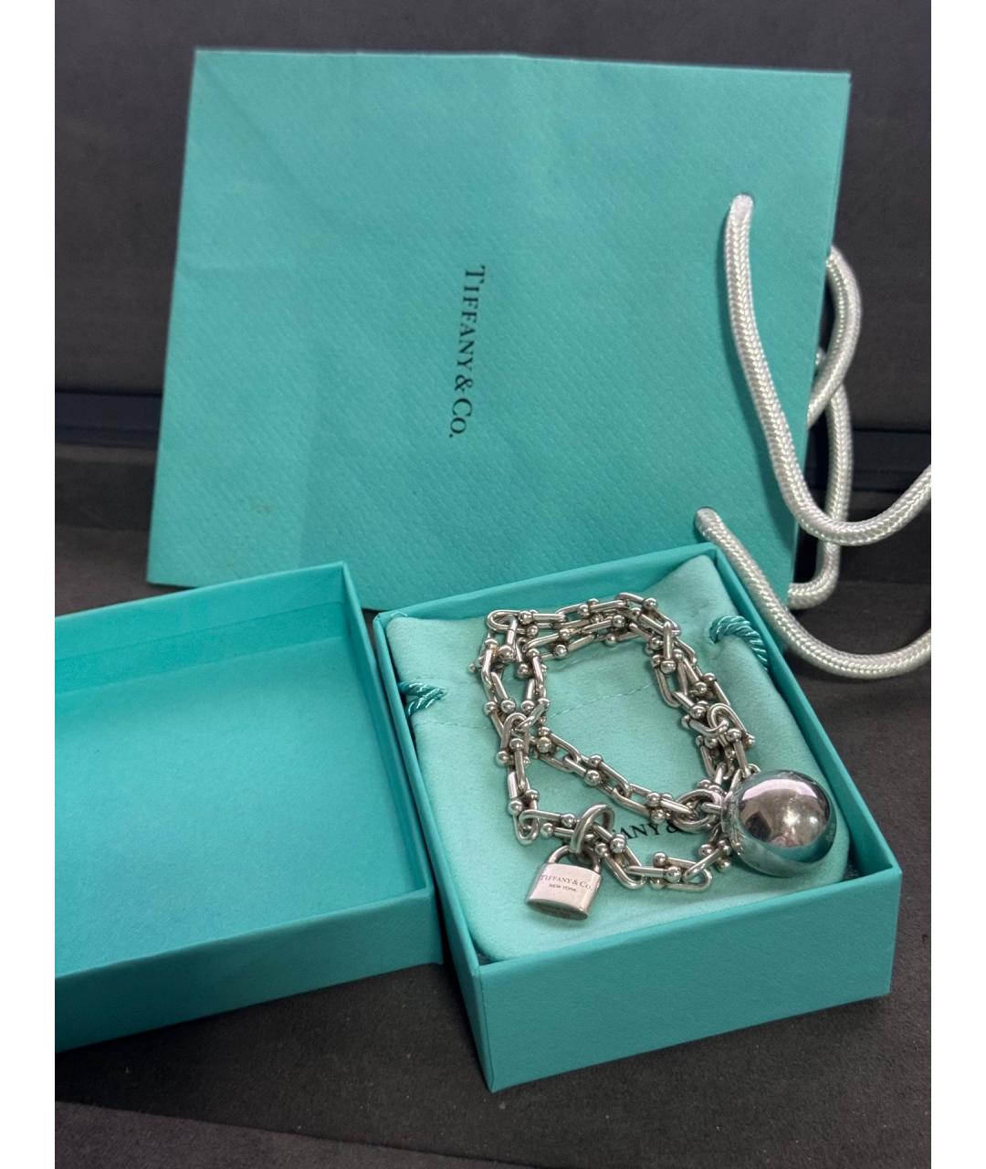TIFFANY&CO Серебряный серебряный браслет, фото 2