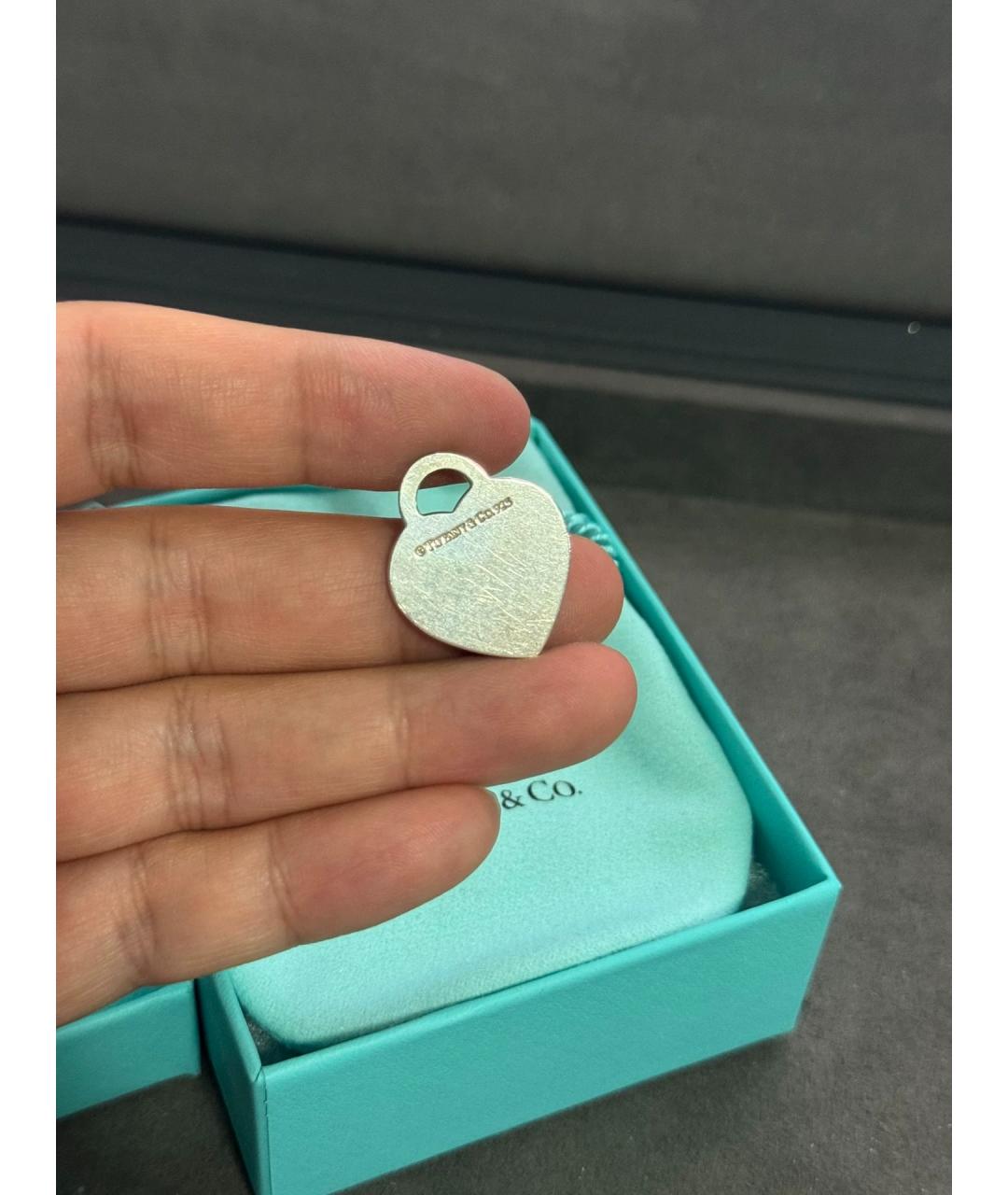 TIFFANY&CO Серебряная серебряная подвеска, фото 4