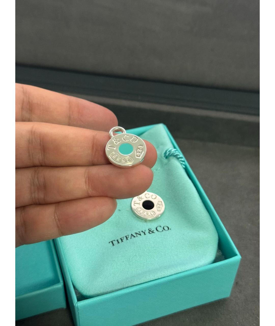 TIFFANY&CO Серебряная серебряная подвеска, фото 5