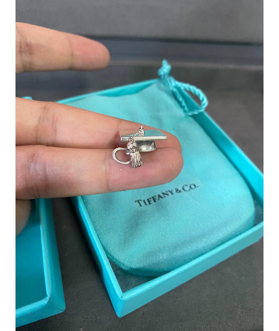 TIFFANY&CO Серебряная серебряная подвеска, фото 7