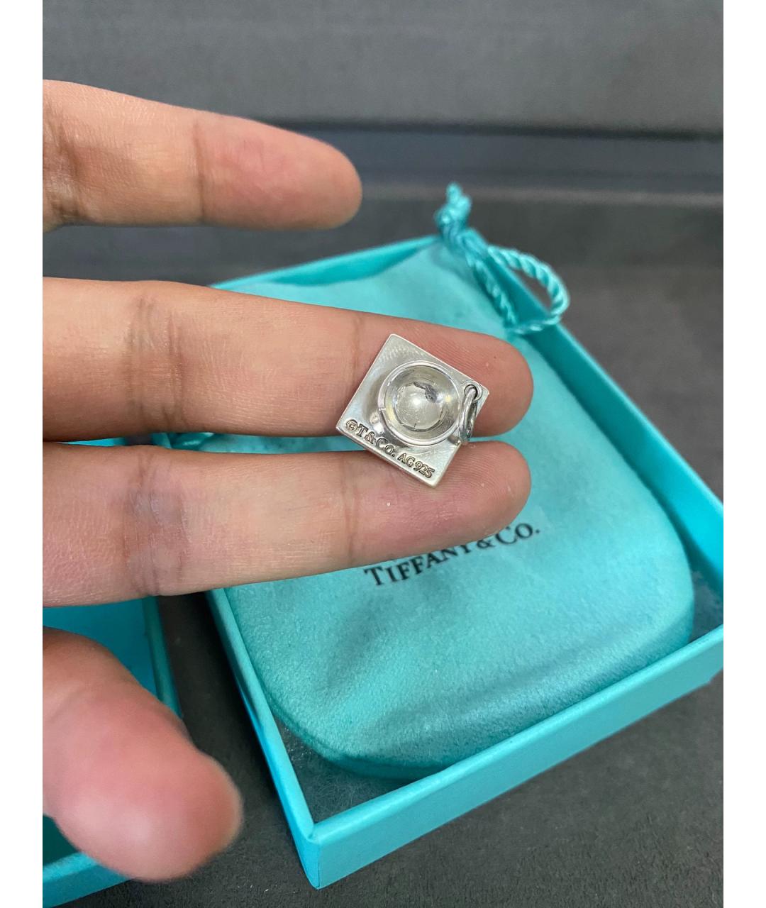 TIFFANY&CO Серебряная серебряная подвеска, фото 6